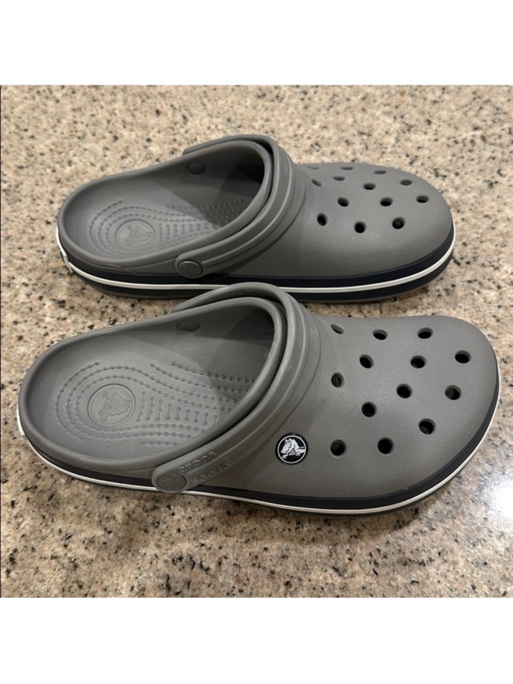 Crocs Gray Kids Clogs
